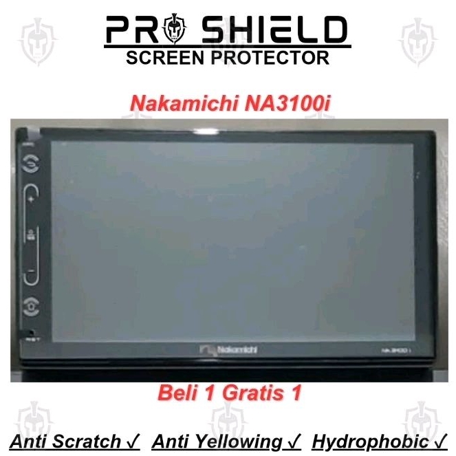 Anti gores head unit nakamichi na3100i non usb