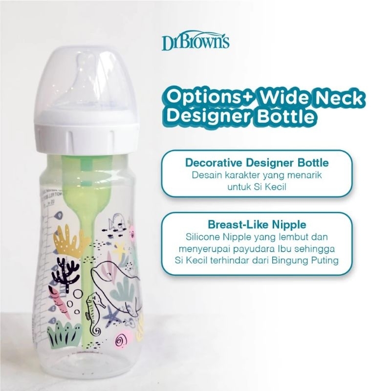 Dr Browns Baby Bottle Wideneck A Botol Susu Bayi