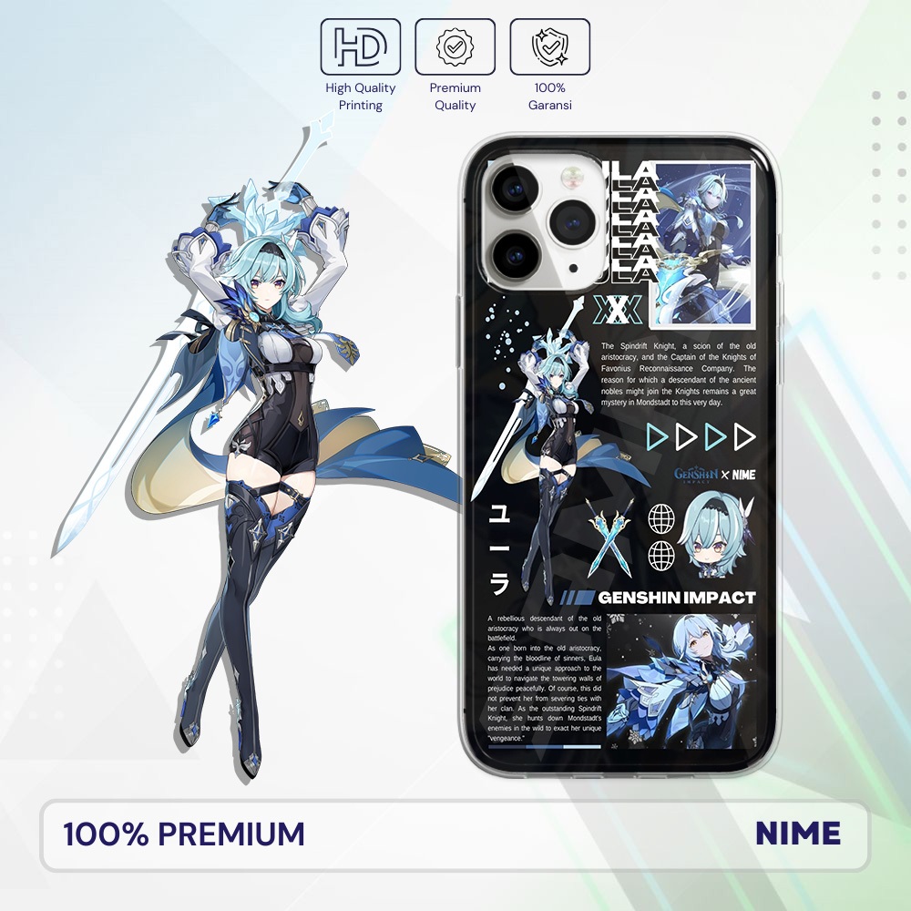 Nime Premium Case Genshin Impact - Eula