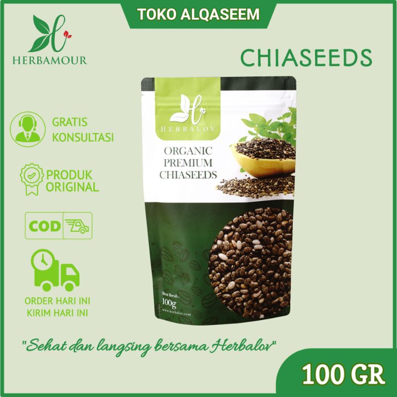 

CHIA SEED ORGANIC HERBALOV CHIA SEEDS PREMIUM UNTUK DIET