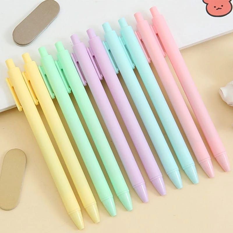 

Pena Cetakan Macaron Pulpen Warna Pastel Pulpen Anak Sekolah Pulpen Lucu