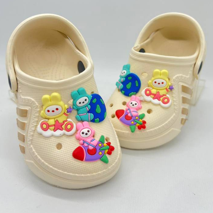 	 Inkayni 1055-1 Sandal Anak Perempuan Sandal Baim Karet Anak Cewek Lentur Ringan Merek Inkayni Ukuran 18-29	