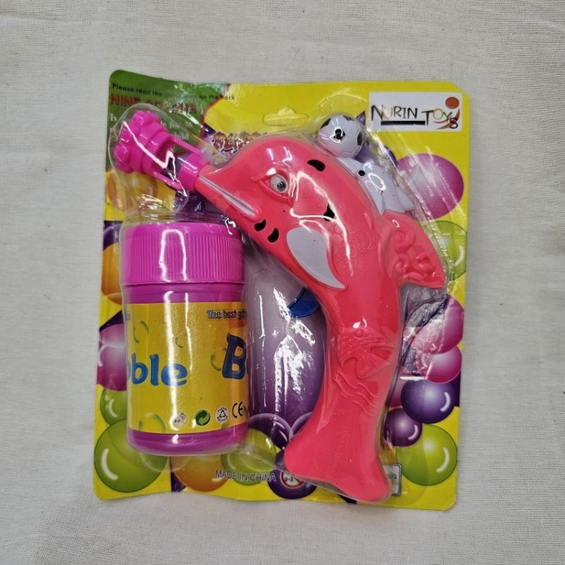 Mainan Anak Bubble Dolphin Gelembung Sabun