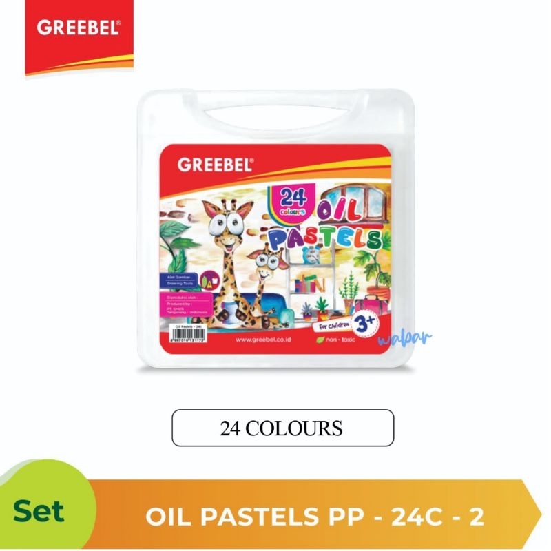 

Greebel Krayon 24 Warna Pilihan