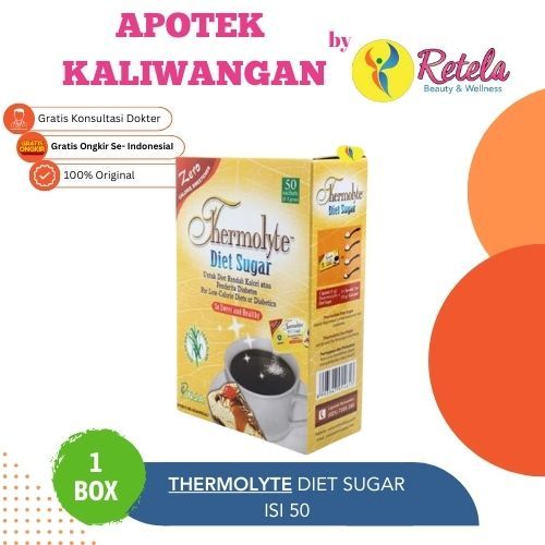 

THERMOLYTE DIET SUGAR 1 BOX ISI 50 SACHET