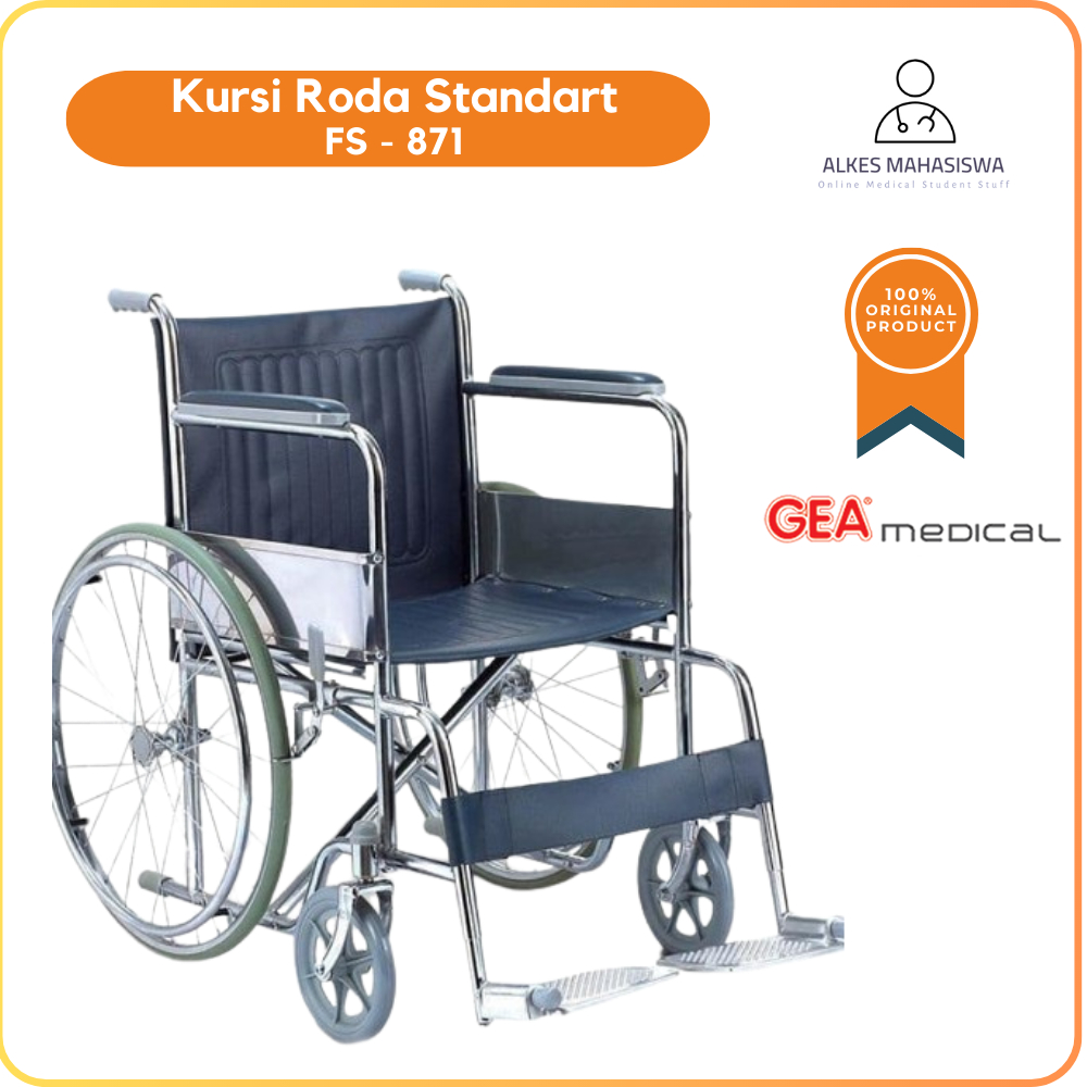 Kursi Roda Standart FS871 GEA Medical