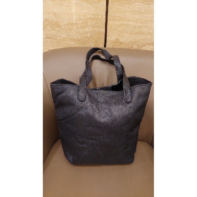 Preloved Shoulder bag Kulit Asli / Kulas Tote Bag Wanita