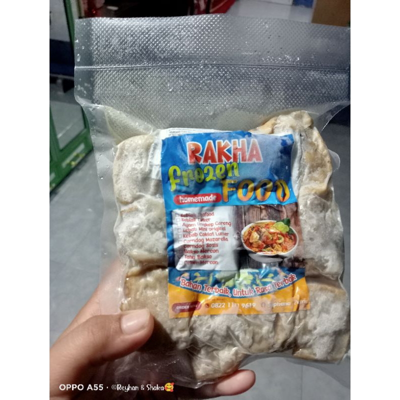 

TAHU BAKSO FROZEN SIAP GORENG FREE SAOS