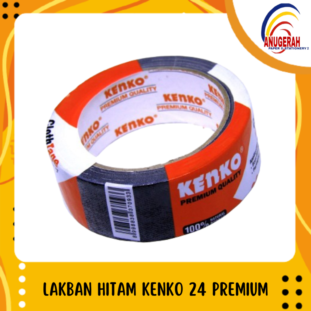 

LAKBAN HITAM KENKO 24 PREMIUM (PCS)