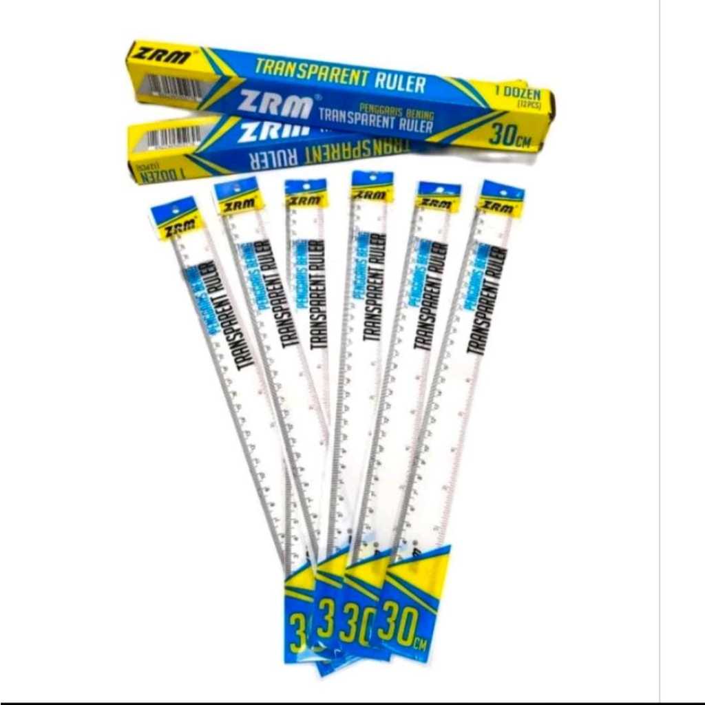

Penggaris Plastik ZRM Dan Nariko 30 CM 1 Pack