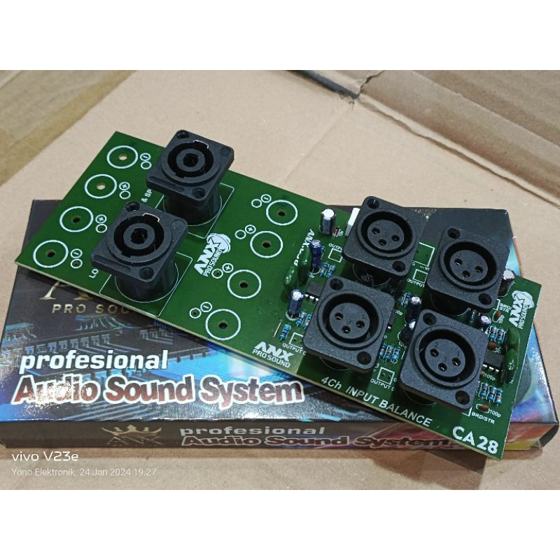 Input Balance CA 28 belakang ANX