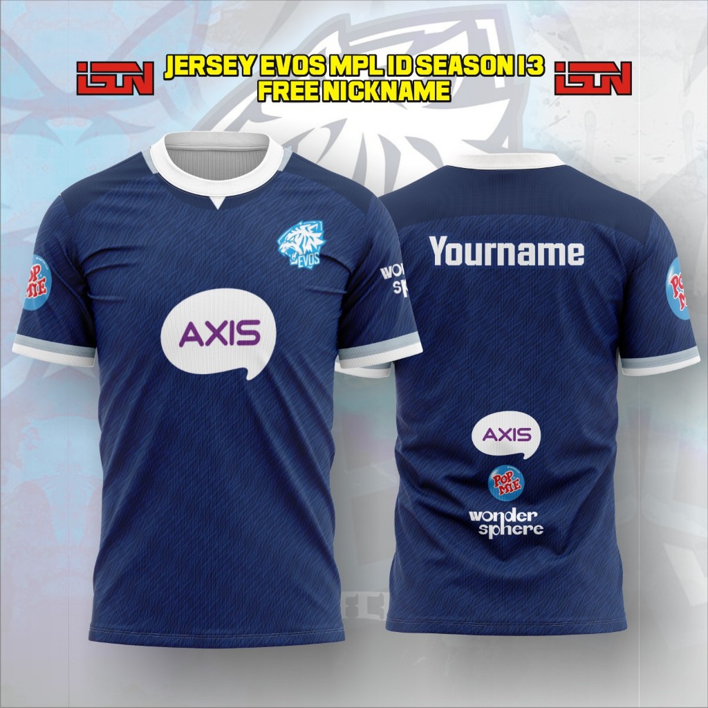 JERSEY KAOS EVOS NEW 2024 MPL ID SEASON 13