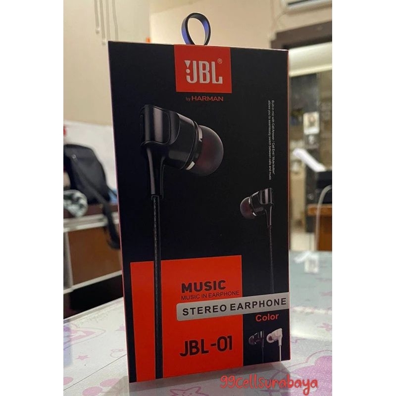 HF | Headset | Handsfree JBL-01 stereo earphone