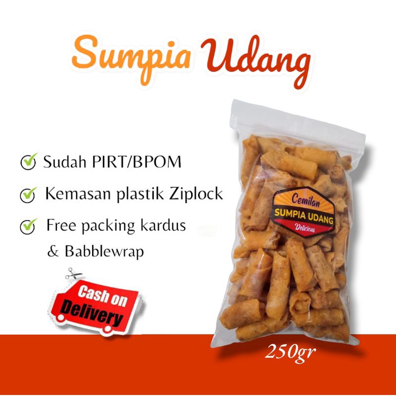 

Sumpia Udang Rasa Original 250 Gram