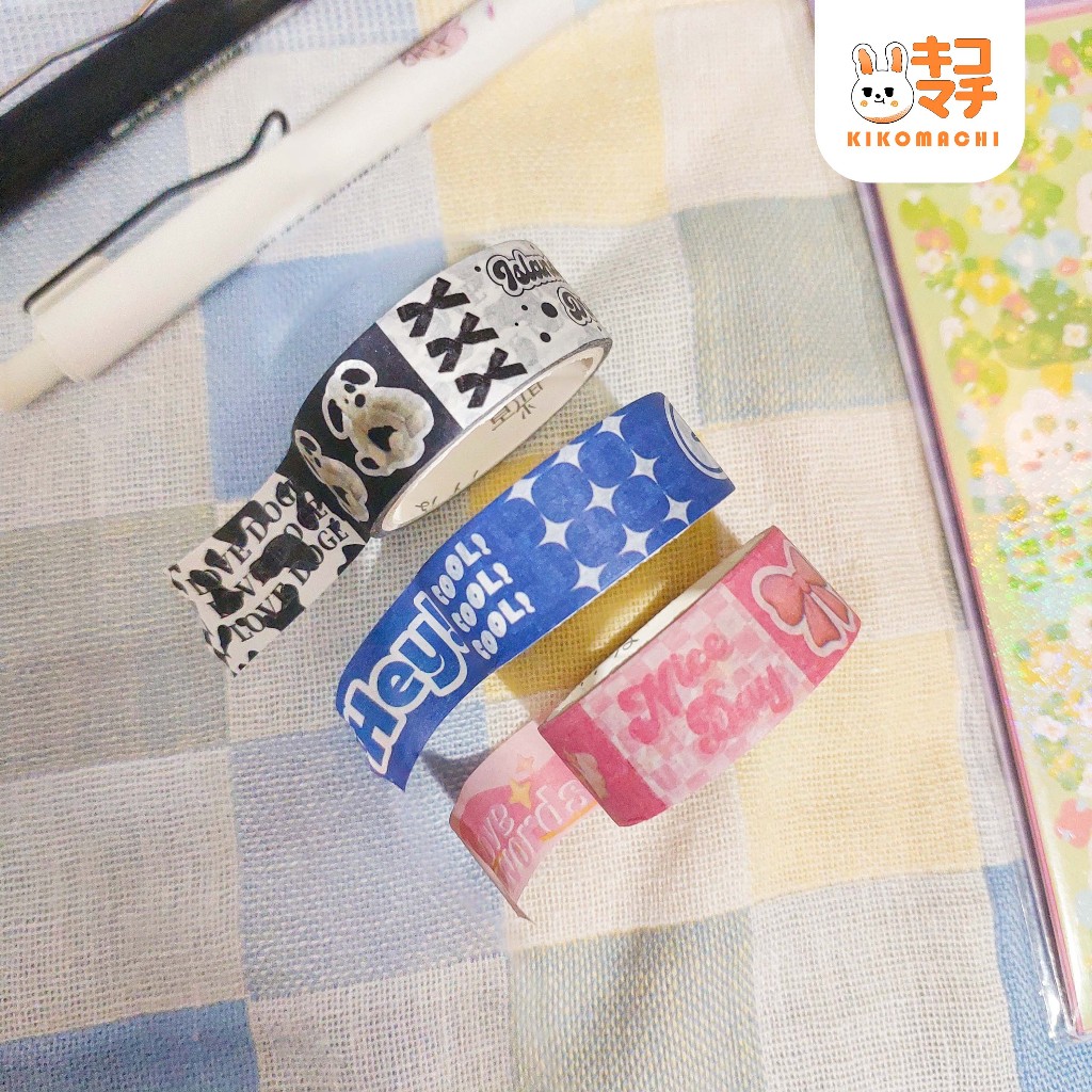 

Too Cool Girl Crush Washi Tape Japanese Paper Decorative 1roll