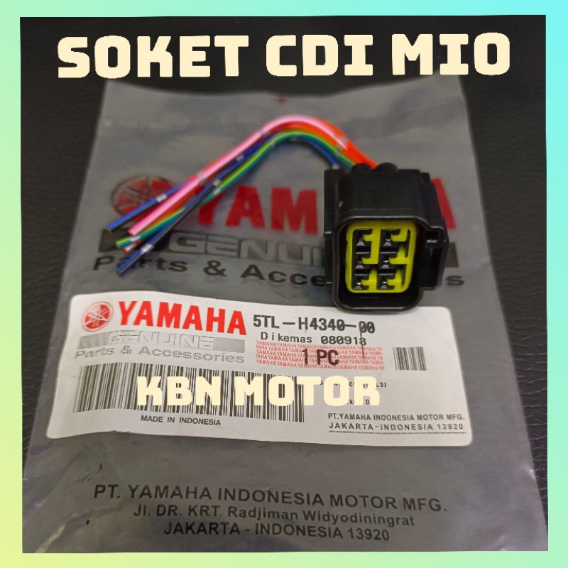 SOKET CDI MIO SPORTY JUPITER Z VEGA R NEW ZR 5TL