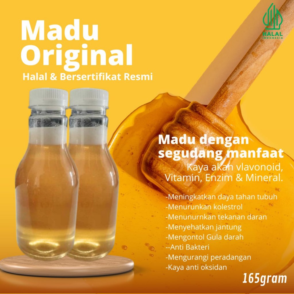 

madu murni asli full NEKTAR-original Halal MUI