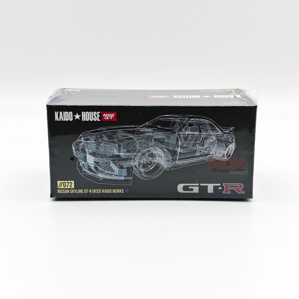 MINI GT X Kaido House 072 - Nissan Skyline GT-R (R33) Kaido Works V1