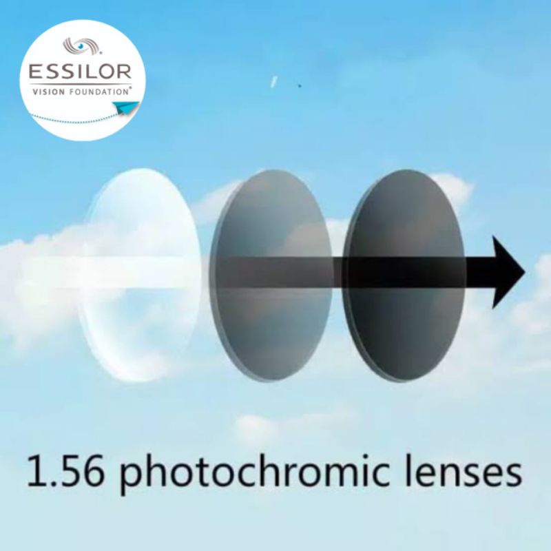 08-B. BOOOM SALE Essilor Lens. Photochromic. Photogrey NVG essilor