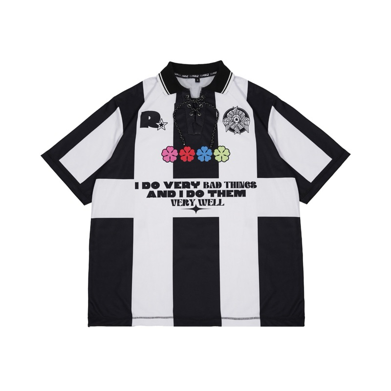 RZQ / VERYWELL / OOTD SERIES / Jersey / Oversize / Streetwear / Boxy / Retro / Vintage / Band / Club