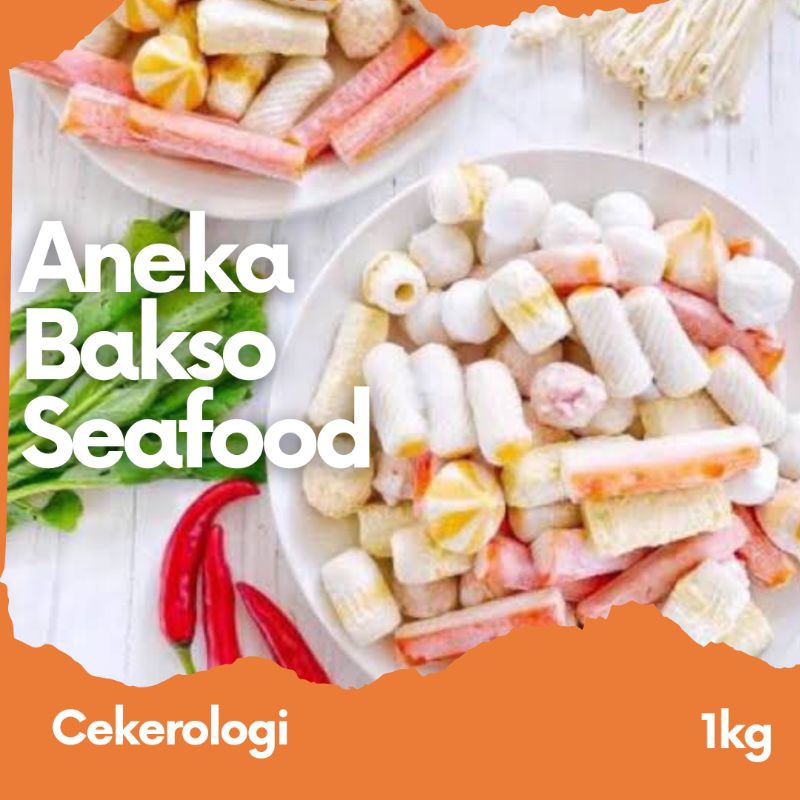 

Aneka Bakso Seafood 1kg / Bakso Seafood / Bakso