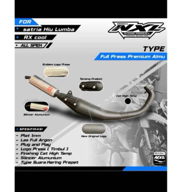 knalpot satria by NXL