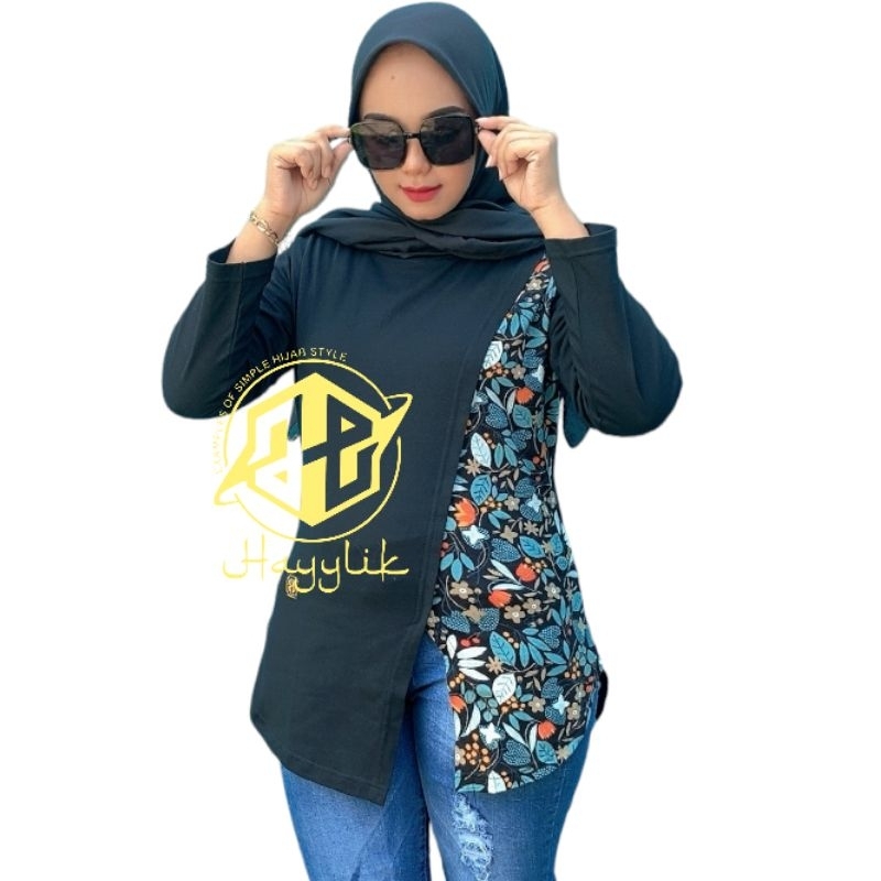 Jaya fashion top kaos warna motip terlengkap banyak model dinarry fst semi tunik termurah terlaris o