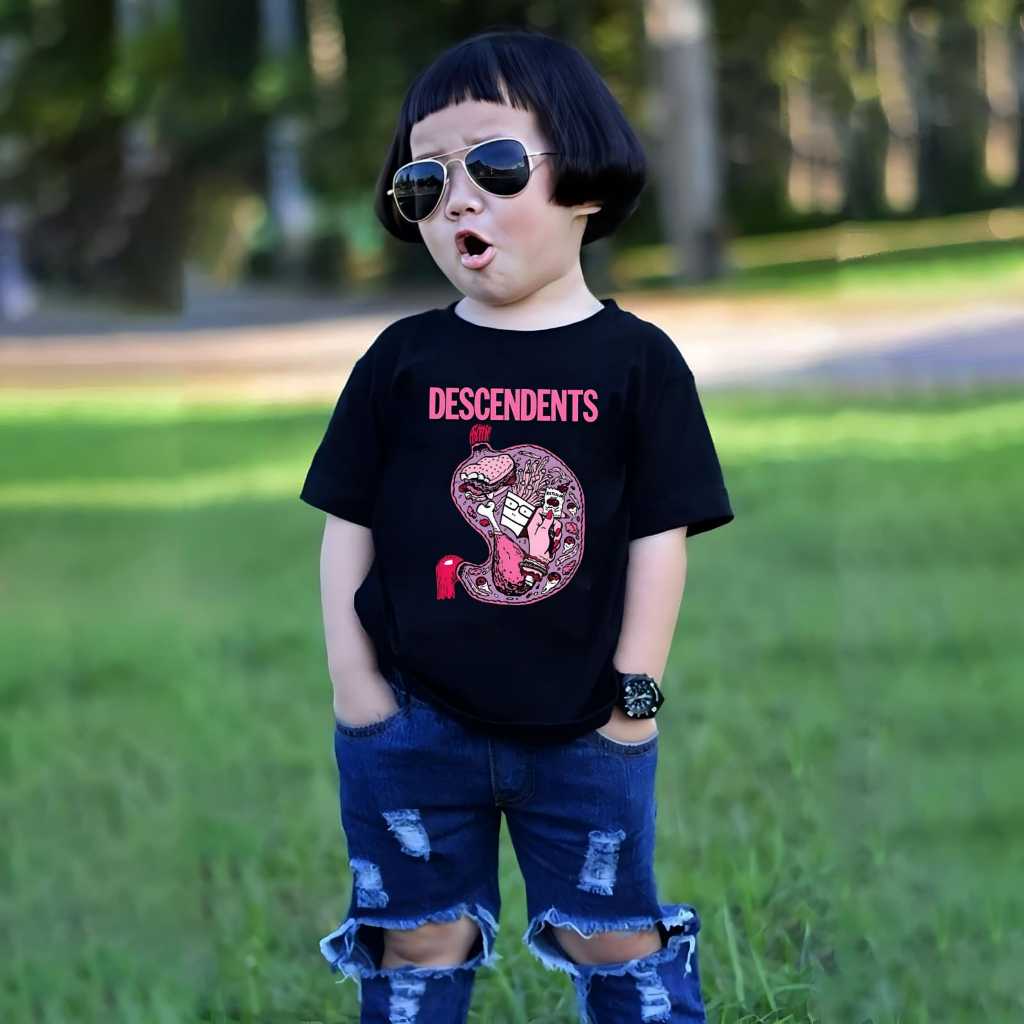 KAOS BAND ANAK DESCENDENTS| JAJAN ANAK | JAJAN METAL | JAJAN ROCK | KAOS MUSIC |