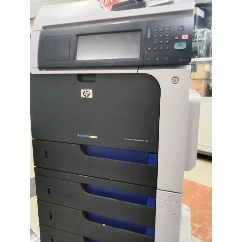 HP COLOR LASERJET CM4540 MFP Multifungsi FULL TRAY
