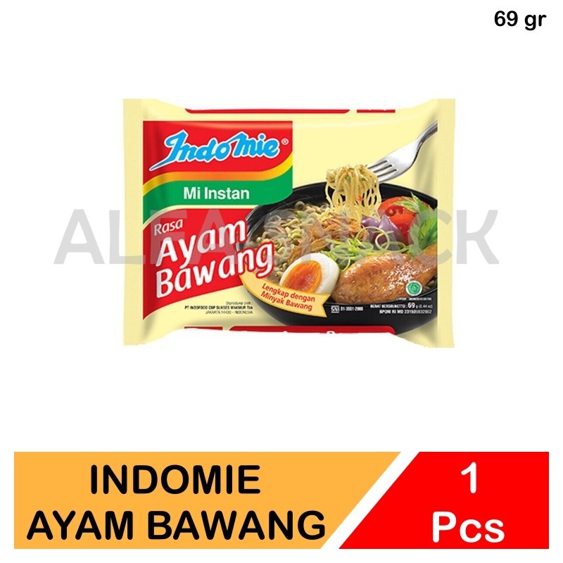 

Mie Instan Indomie Rasa Ayam Bawang 69 gram