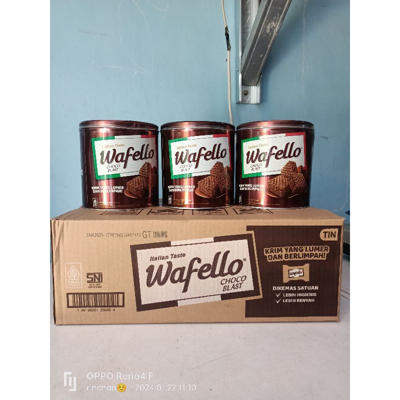 

wafello kaleng 1dus isi 6