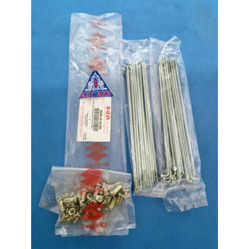 jari jari ruji depan shogun 110 125 satria 2tak smash ori sgp ring 17 55320-46100