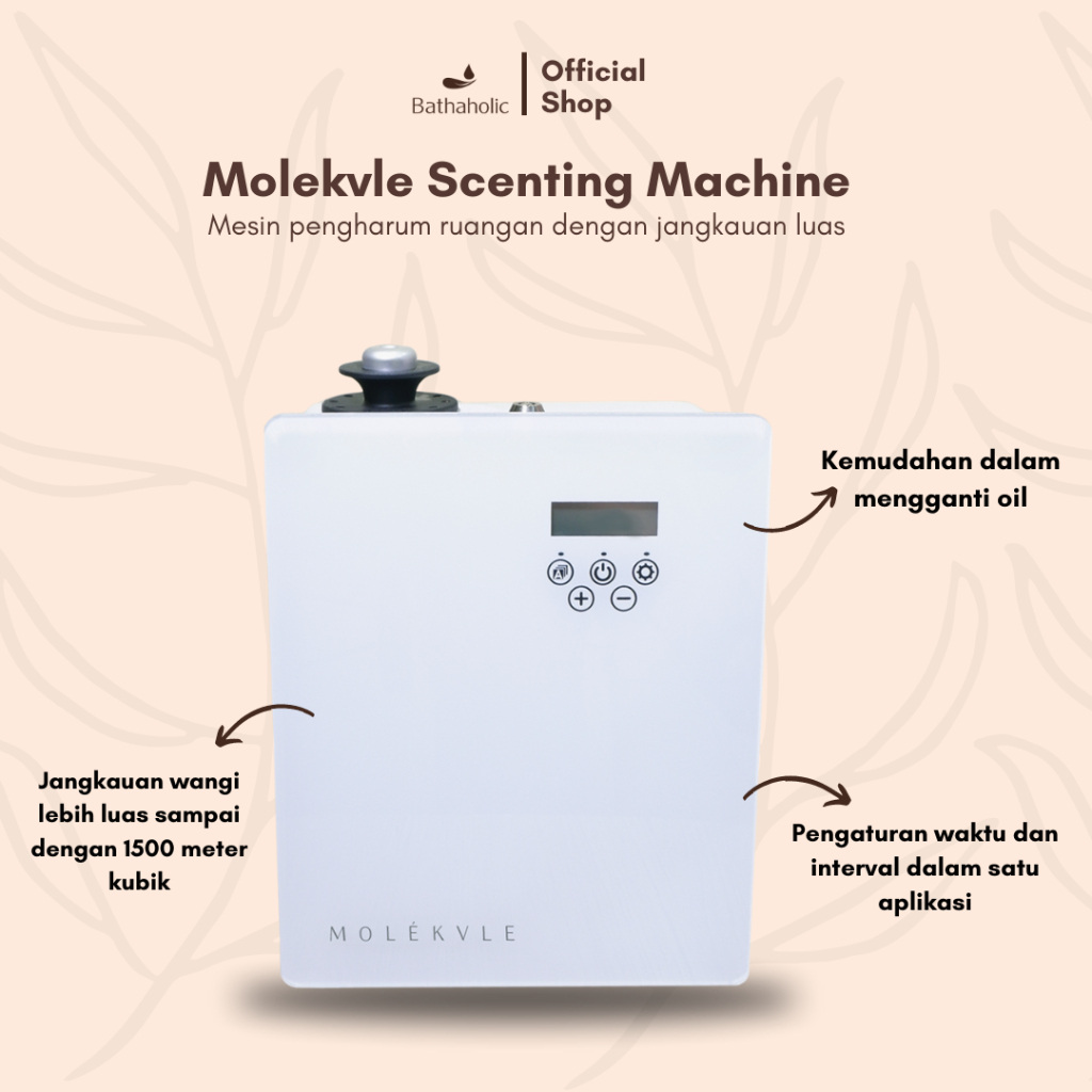 Bathaholic - Molekvle M Smart Scenting Machine - Pengharum Ruangan