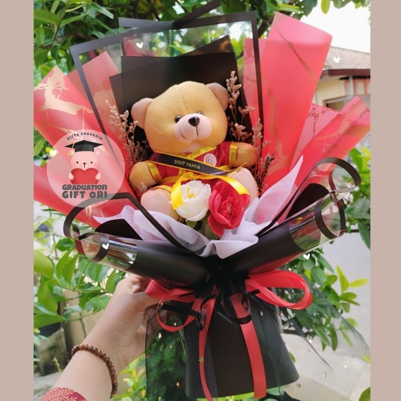 Buket Boneka Pencak Silat PSHT Kera Sakti