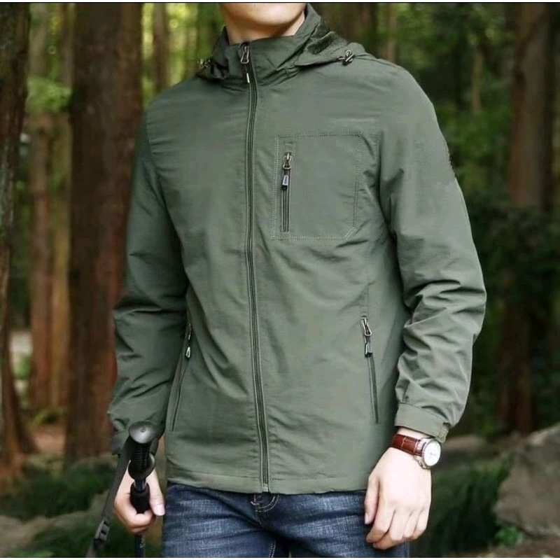 JAKET TACTICAL MILITARY Windproof Unisex Outdoor Wear Jaket Pria Jaket Trend 2025