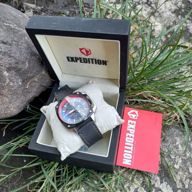 EXPEDITION E6646M cronograp full ori full set mulus