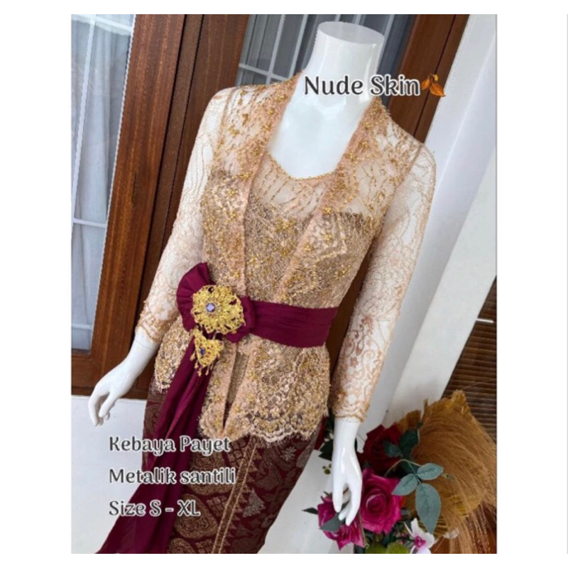kebaya santily payet