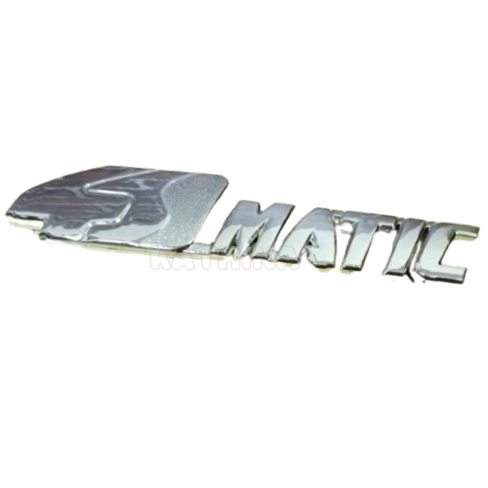 Emblem Avanza Logo 4matic Stiker 4matic warna Chrome
