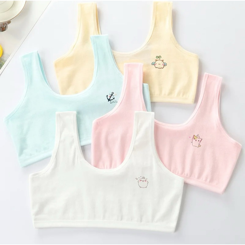 Miniset Remaja Polos Busa Bra BH Anak Perempuan Sekolah ABG Katun Premium Kutang Tank Top Teenager T