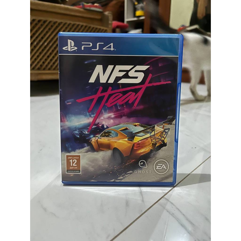 Kaset BD PS 4 Need For Speed Heat / Kaset Ps 4 Second NFS Heat