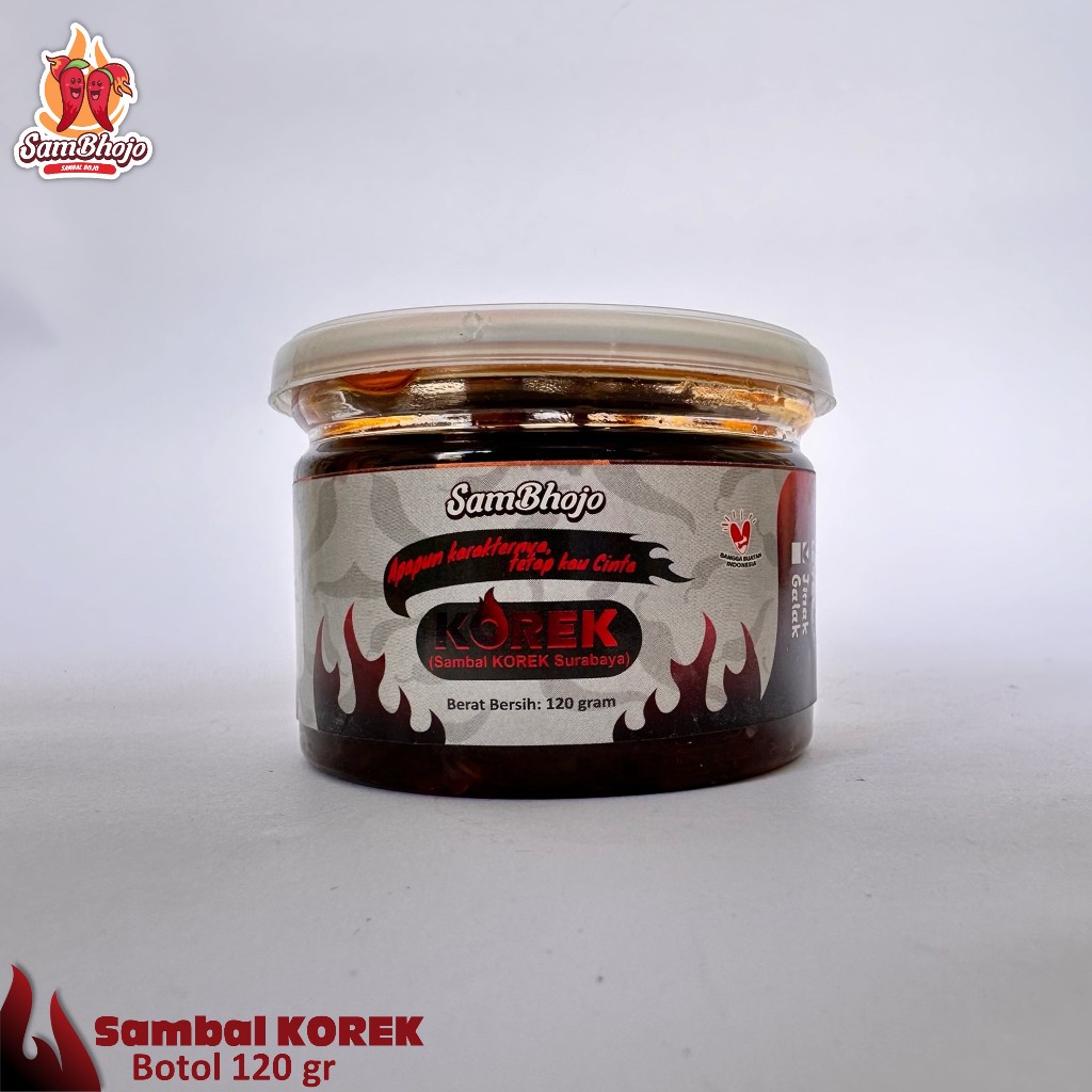 

SamBhojo Sambal Korek Khas Surabaya Botol 120 gr