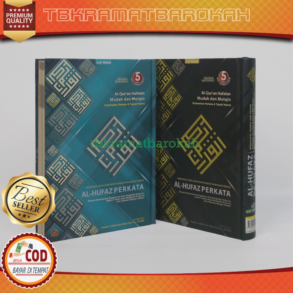 Al Qur'an Al Hufaz Perkata Milenial A5 Terjemah Perkata & Jatwid Warna Menghafal Mudah Dan Paham ( C