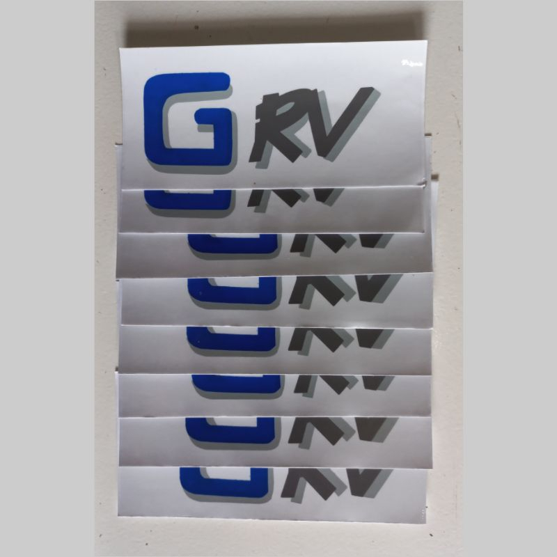 STIKER GRV SUZUKI BODY MOBIL CARRY 1.0 REALVAN GRV