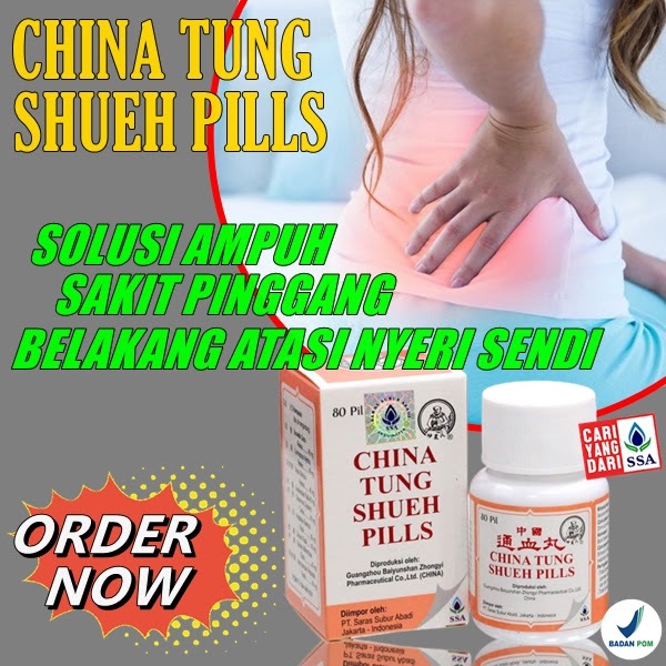 China Tung Shueh Pills Tung Sueh 80 Pil Obat Rematik Dan Nyeri Sendi Obat Pereda Nyeri Otot Kaku Oba