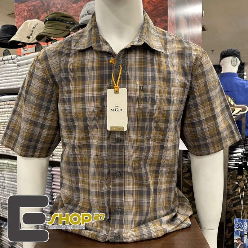 kemeja pria brand Mgee - ALTO C126 Grey