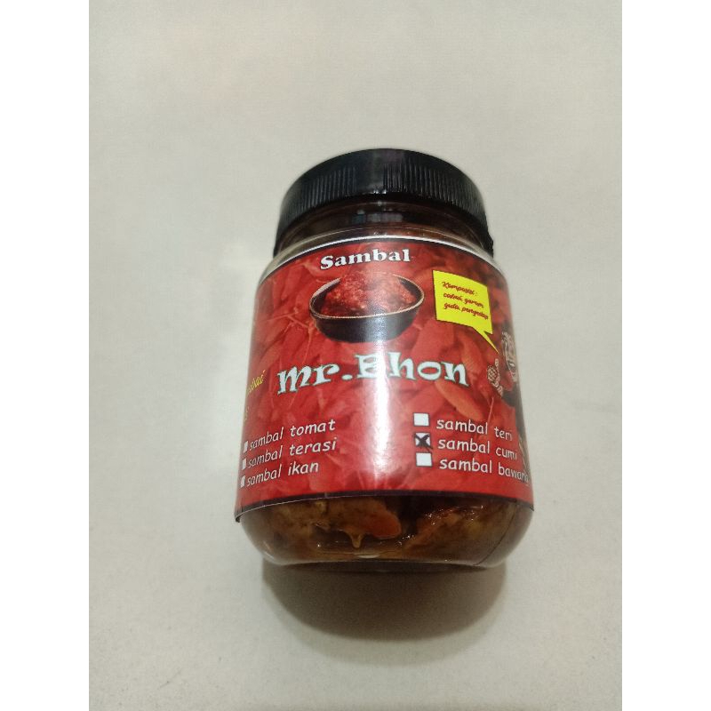 

RADJ Sambal cumi/Sambal Teri Pedasnya Nampol by Mr. Bhon