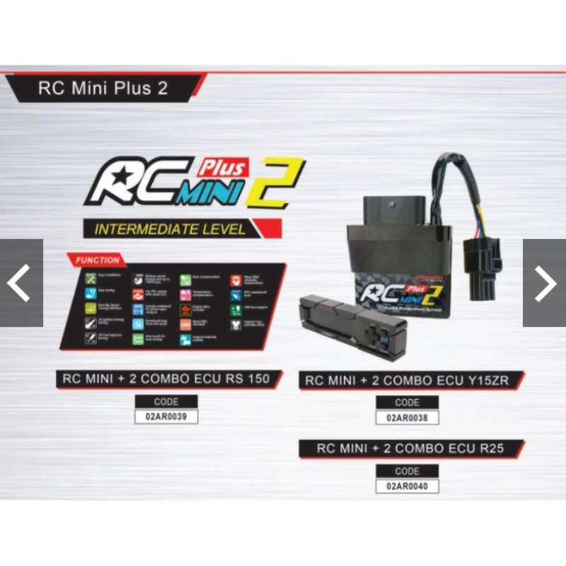 ARACER/ ARRACER ECU RC MINI PLUS 2 UNTUK MOTOR MX KING V1 & V2 / VIXION (2019) DIJAMIN ORIGINAL PROD