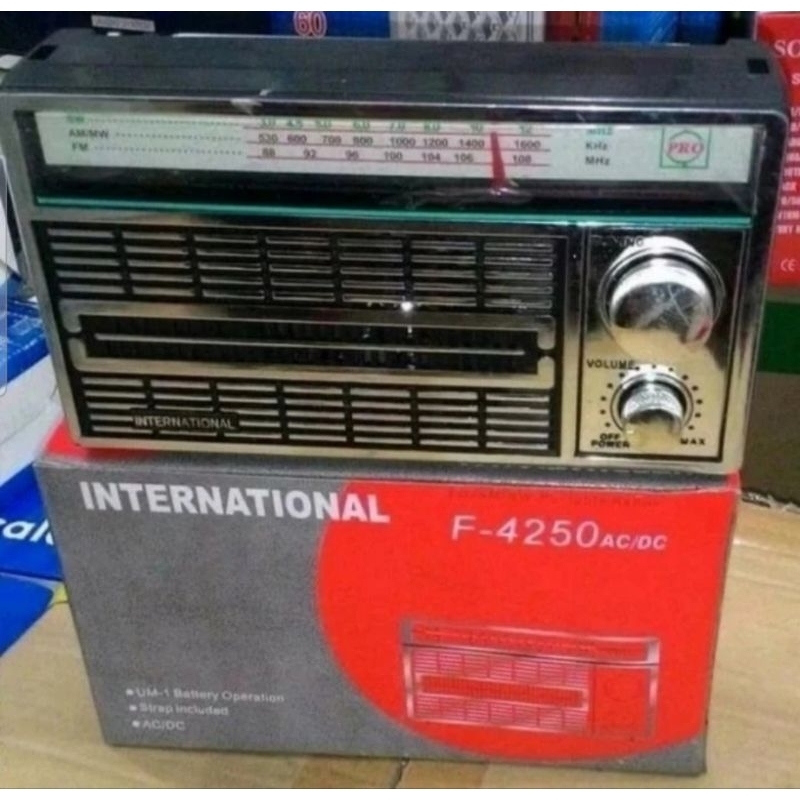 Radio 2batu + listrik (jadul)