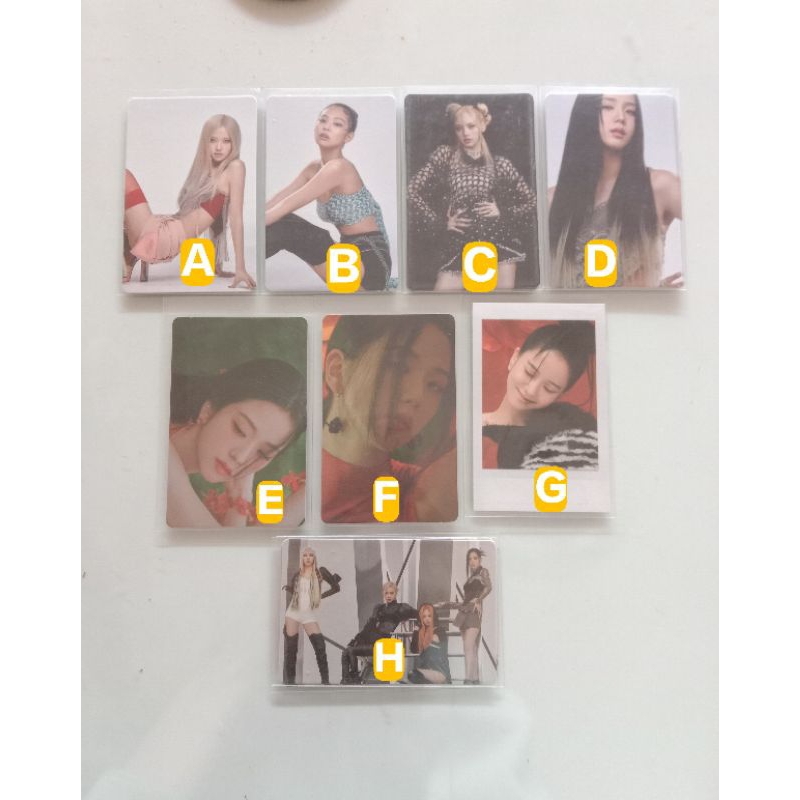 [READY] PHOTOCARD BLACKPINK POB OFFICIAL