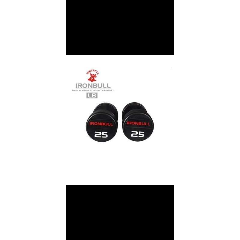 Iron Bull Dumbbell Set 2,5-25 kg total 10 pasang